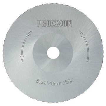 PROXXON HSS Körfűrészlap, T250, 80x1,1x10mm
