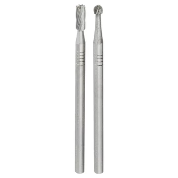 PROXXON Marófej készlet volfrám-karbidból, hengeres/gömb alakú, 2,3mm, 2,35mm, 2db-os