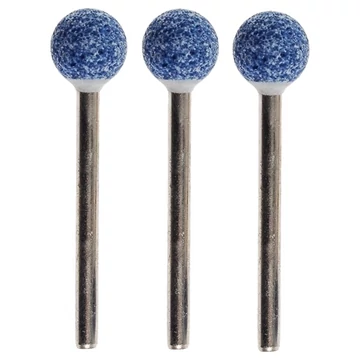 PROXXON Csiszolótüske, gömb alakú, 9mm, 3mm (3db/csomag)