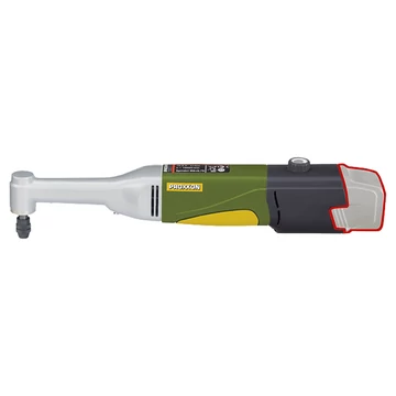 PROXXON LWB/A Akkus, hosszú nyakú sarokfúró gép 10,8V (Akku és töltő nélkül!) + befogópatron 1-3,2mm