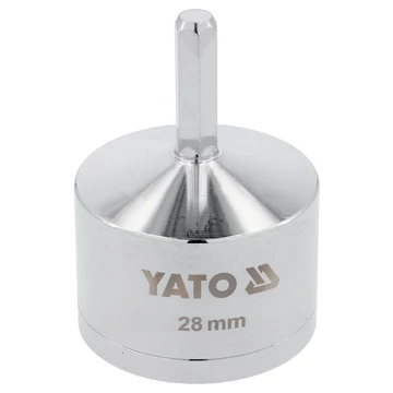 YATO Rézcső tisztító kefe, hatszög szár, 28mm