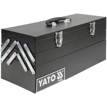 YATO Szerszámos láda, fém 460x200x225mm (YT-0885)