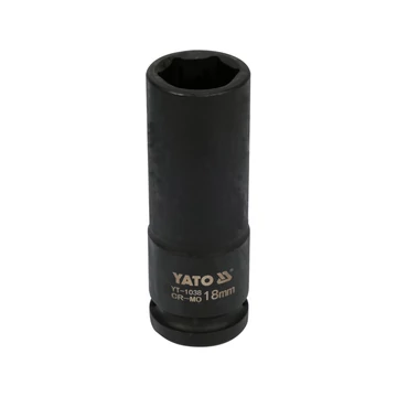 YATO Gépi hosszú dugókulcs 1/2&quot; 18x78mm