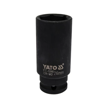 YATO Gépi hosszú dugókulcs 1/2&quot; 26x78mm