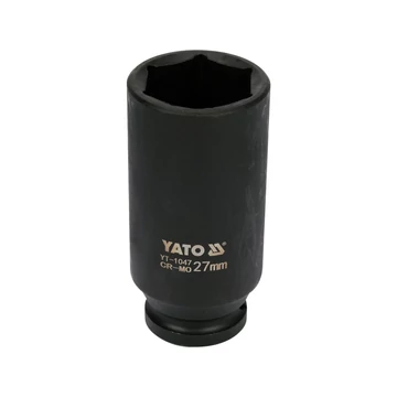 YATO Gépi hosszú dugókulcs 1/2&quot; 27x78mm