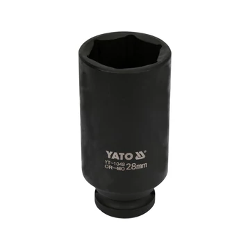 YATO Gépi hosszú dugókulcs 1/2&quot; 28x78mm