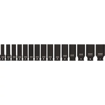 YATO Gépi dugókulcs készlet 15 részes, 1/2&quot; (10-32mm) (YT-1055)