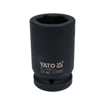 YATO Gépi dugókulcs 1&quot; hatlapú, hosszú 33mm (1db) (YT-1178)