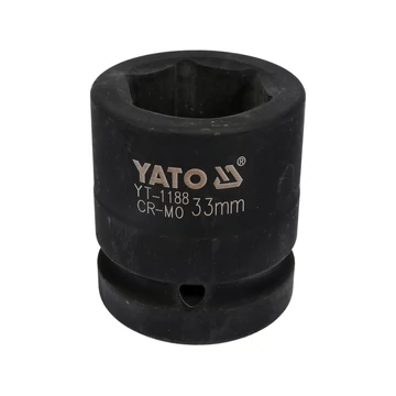 YATO Gépi dugókulcs 1&quot; hatlapú, rövid 33mm (1db) (YT-1188)