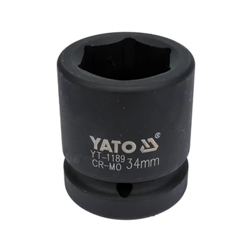 YATO Gépi dugókulcs 1&quot; hatlapú, rövid 34mm (1db) (YT-1189)
