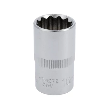 YATO Dugókulcs 1/2&quot; 12 szögletű 16x38mm