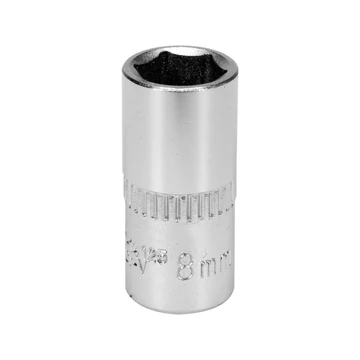YATO Kézi dugókulcs 1/4&quot; hatlapú, rövid 8mm (1db) (YT-14125)