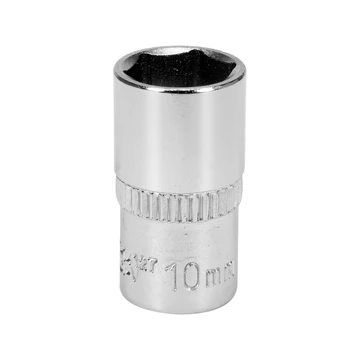 YATO Kézi dugókulcs 1/4&quot; hatlapú, rövid 10mm (1db) (YT-14127)