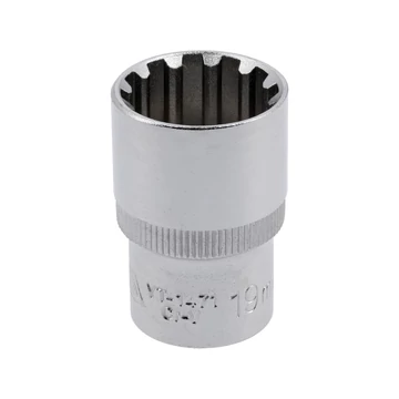 YATO Dugókulcs SPLINE 1/2&quot; 19x38mm