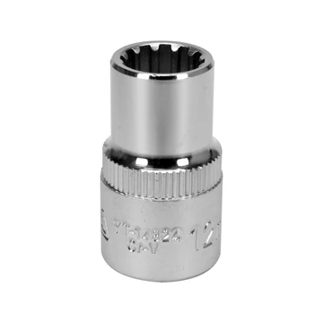 YATO Spline dugókulcs 1/2&quot; 12lapú, rövid 12x38mm (1db) (YT-14824)