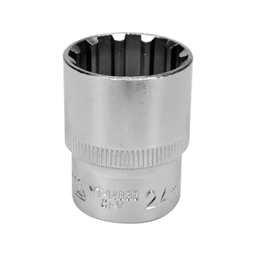 YATO Spline dugókulcs 1/2&quot; 12lapú, rövid 38x24mm (1db) (YT-14836)