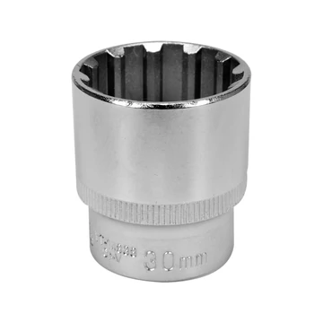 YATO Spline dugókulcs 1/2&quot; 12lapú, rövid 42x30mm (1db) (YT-14838)