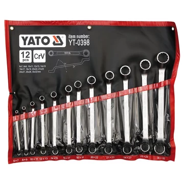 YATO Csillagkulcs készlet 12 rézes 6-32mm (YT-0398)