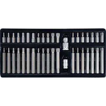 YATO Torx bit készlet 40 részes 1/2&quot;-3/8&quot; (YT-0400)