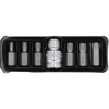 YATO Torx bit készlet 7 részes 1/2&quot; (YT-0410)