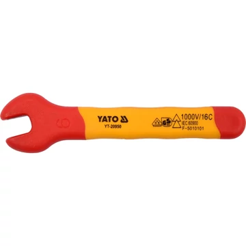 YATO Szigetelt villáskulcs 6x90mm 1000V