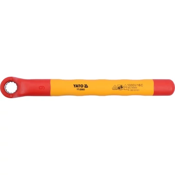 YATO Szigetelt csillagkulcs, hajlított 9mm 1000V
