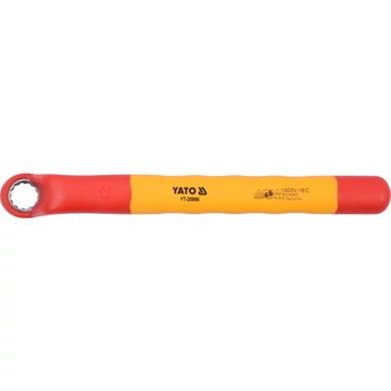 YATO Szigetelt csillagkulcs, hajlított 12mm 1000V