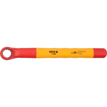YATO Szigetelt csillagkulcs, hajlított 14mm 1000V