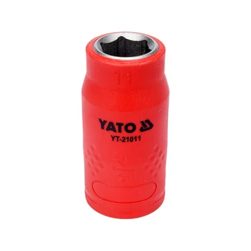 YATO Szigetelt dugókulcs 3/8&quot; 11mm 1000V