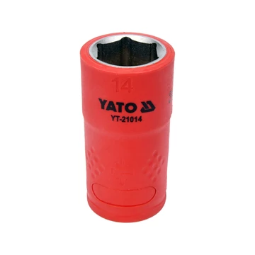 YATO Szigetelt dugókulcs 3/8&quot; 14mm 1000V