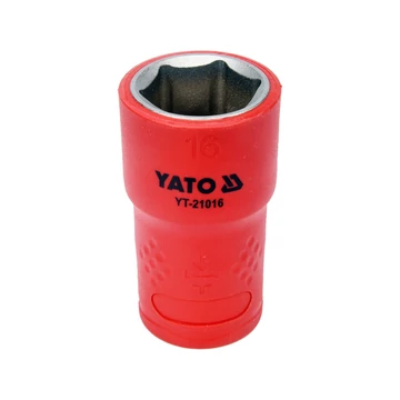 YATO Szigetelt dugókulcs 3/8&quot; 16mm 1000V