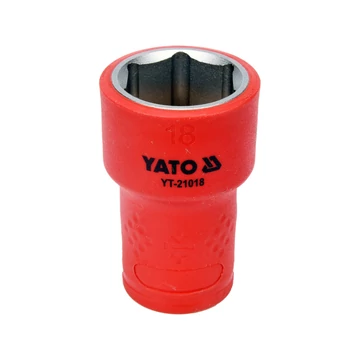 YATO Szigetelt dugókulcs 3/8&quot; 18mm 1000V