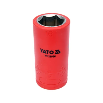 YATO Szigetelt hosszú dugókulcs 1/2&quot; 16x55mm
