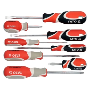 YATO Csavarhúzó készlet 8 részes (SL+PH) (YT-2670)