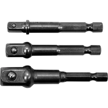 YATO Adapter készlet 1/2&quot;, 1/4&quot;, 3/8&quot; 3db-os (YT-04685)
