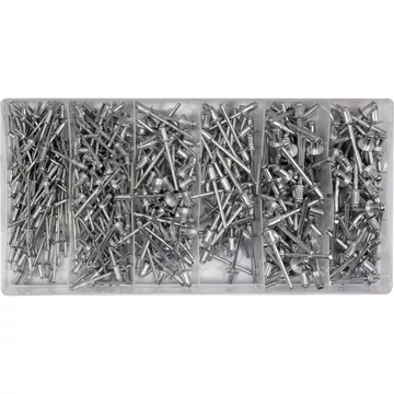 YATO Alumínium popszegecs készlet 2,4-4,8mm 400db-os (YT-36420)