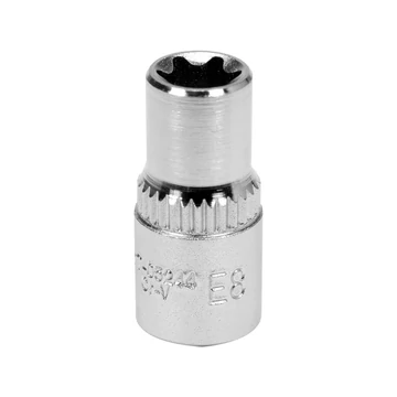 YATO Torx dugókulcs 1/4&quot; hatlapú, rövid E8 (1db) (YT-05244)