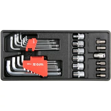 YATO Imbusz készlet 1/2&quot; 31db-os (YT-55451)