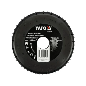 YATO Famaró korong 118mm (YT-59176)