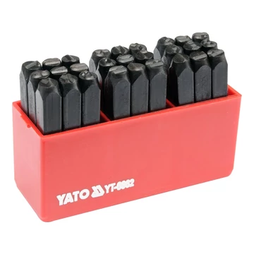 YATO Betűbeütő készlet 27 részes 6mm (YT-6862)