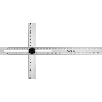 YATO Alumínium állítható szögű vonalzó 600x360mm (YT-70791)