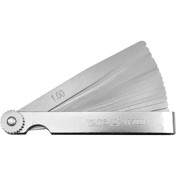 YATO Hézagmérő 17 pengés 0,02-1mm (YT-7220)