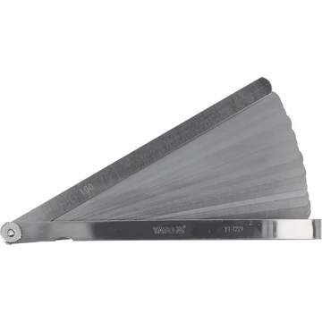 YATO Hézagmérő 17 pengés (0,02-1mm) (YT-7221)