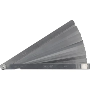 YATO Hézagmérő 14 pengés (0,05-0,5mm) (YT-7223)