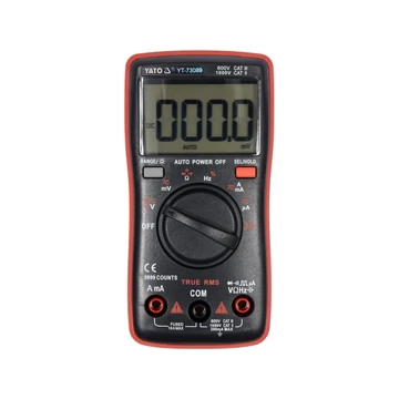 YATO TRUE RMS LCD digitális mérő (YT-73089)