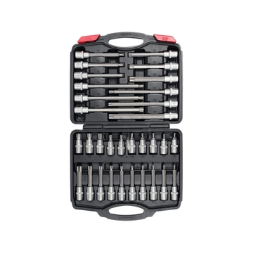 YATO Bit dugókulcs készlet 32 részes Torx 1/2&quot; T20-T70 CrV (YT-77541)