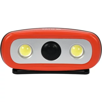 YATO 3in1 Akkus LED fényvető hangszóróval 2000lm USB (YT-81808)