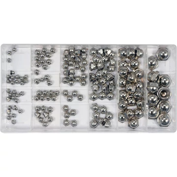 YATO Zártanya készlet, acél M3-M10 150db-os (YT-06775)
