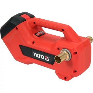 YATO Akkus víz-és olajszivattyú 18V 3/4&quot; (1x3,0Ah akku+töltő) (YT-85290)