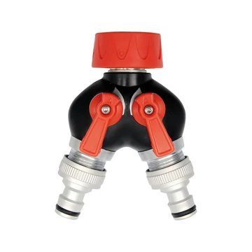 YATO Y-elágazó, 2db külső menetes elzáróval 3/4&quot; 19mm (YT-9941)
